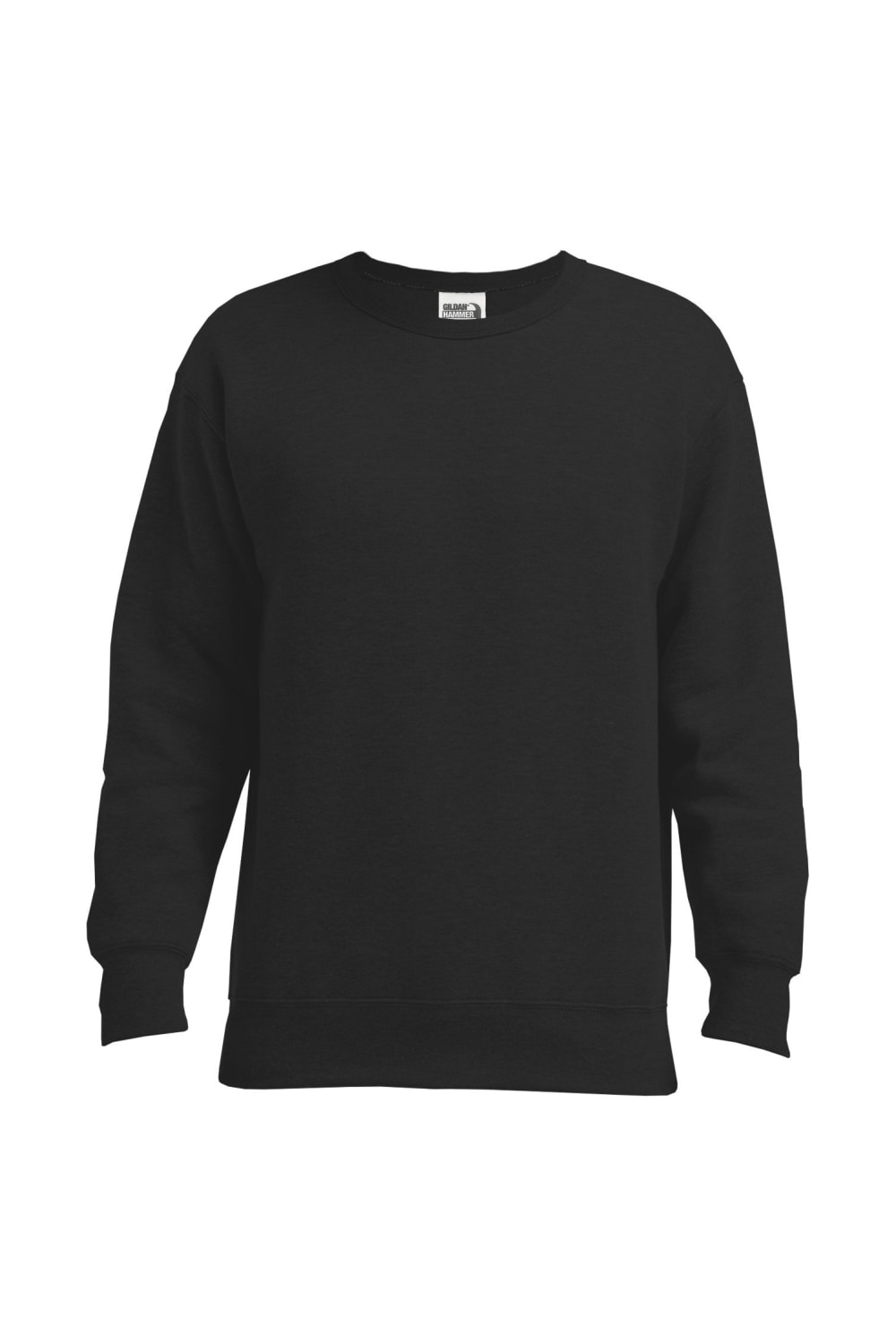 Usopu Mens Basis Solid Color Crew Neck Long Sleeve Sweater 